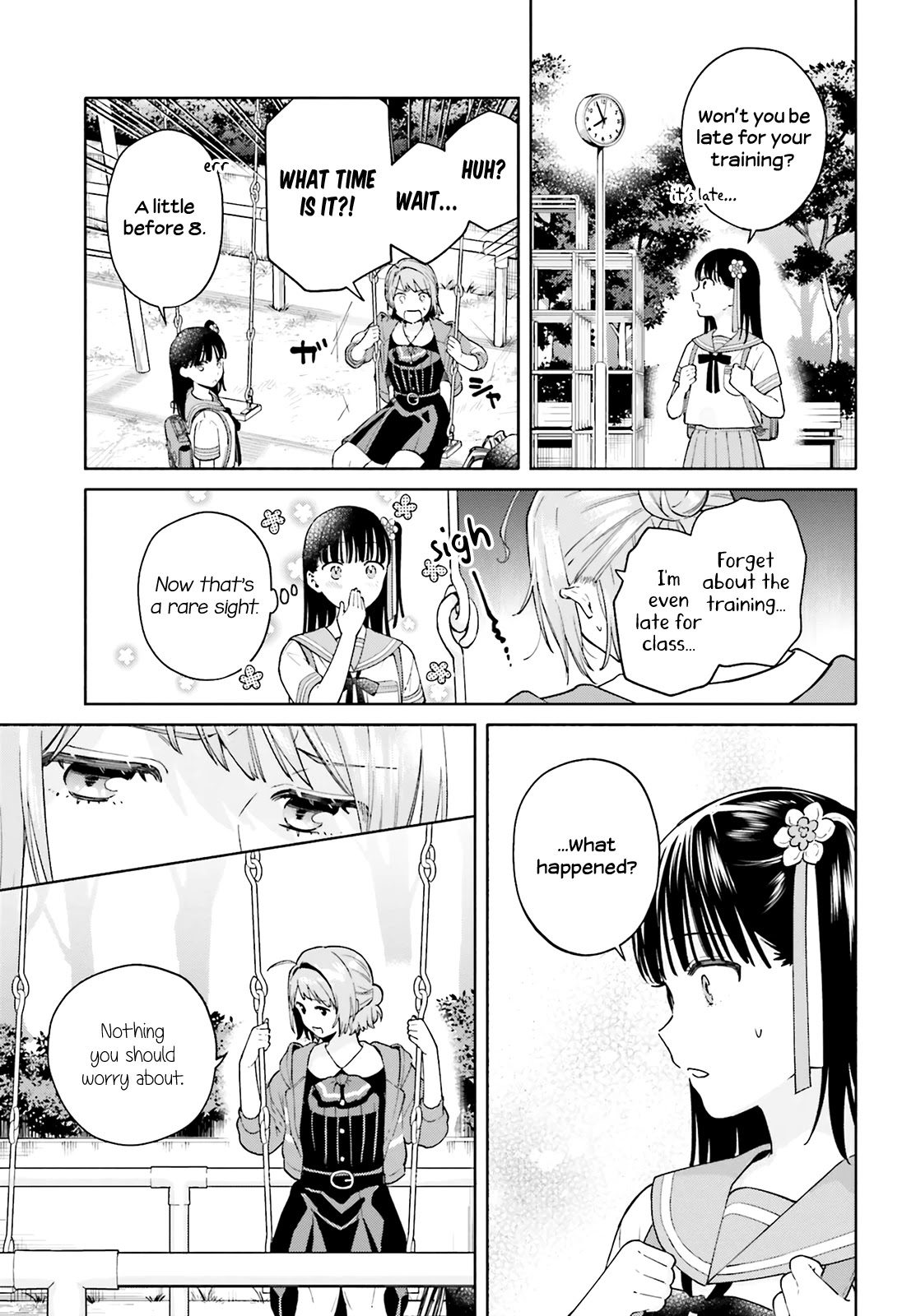 Goukaku no Tame no! Yasashii Sankaku Kankei Nyuumon Chapter 9 page 15 - Chapter 9: Even if It's Only a Bud