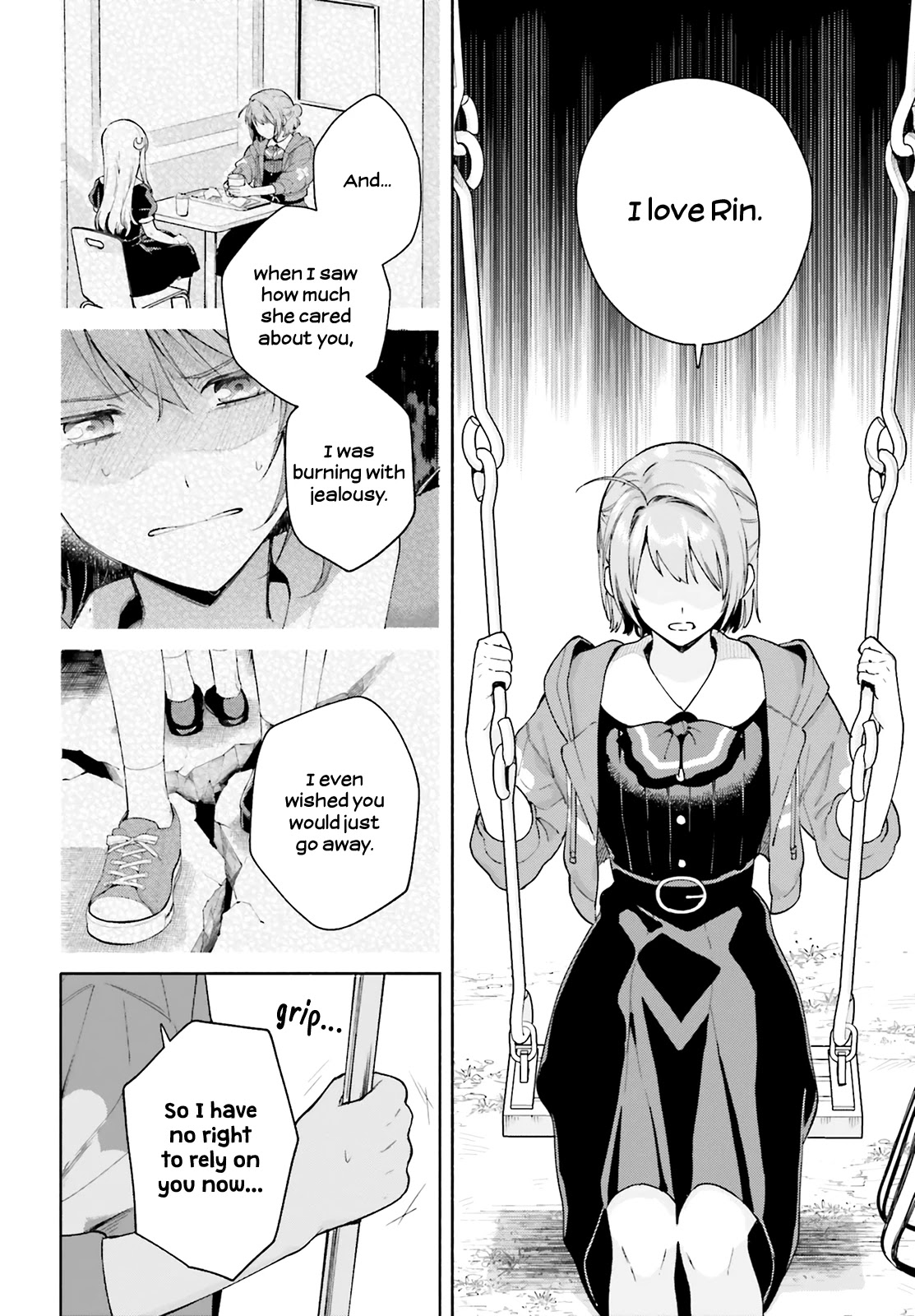 Goukaku no Tame no! Yasashii Sankaku Kankei Nyuumon Chapter 9 page 18 - Chapter 9: Even if It's Only a Bud