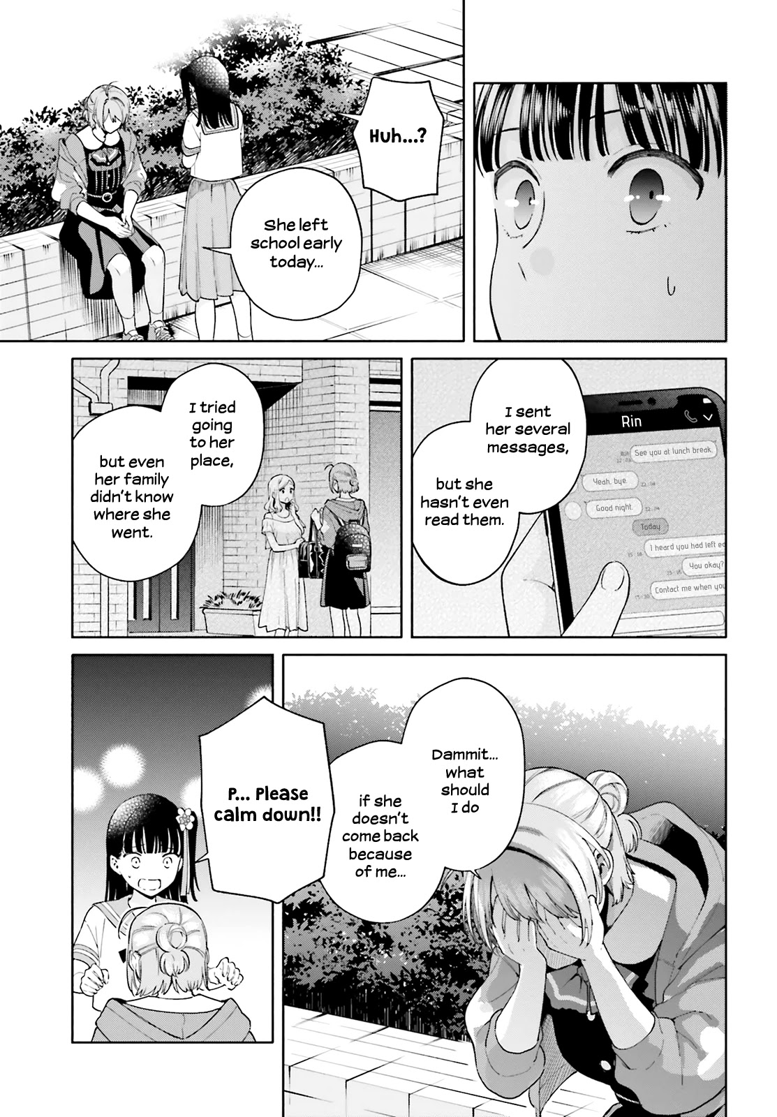 Goukaku no Tame no! Yasashii Sankaku Kankei Nyuumon Chapter 9 page 28 - Chapter 9: Even if It's Only a Bud