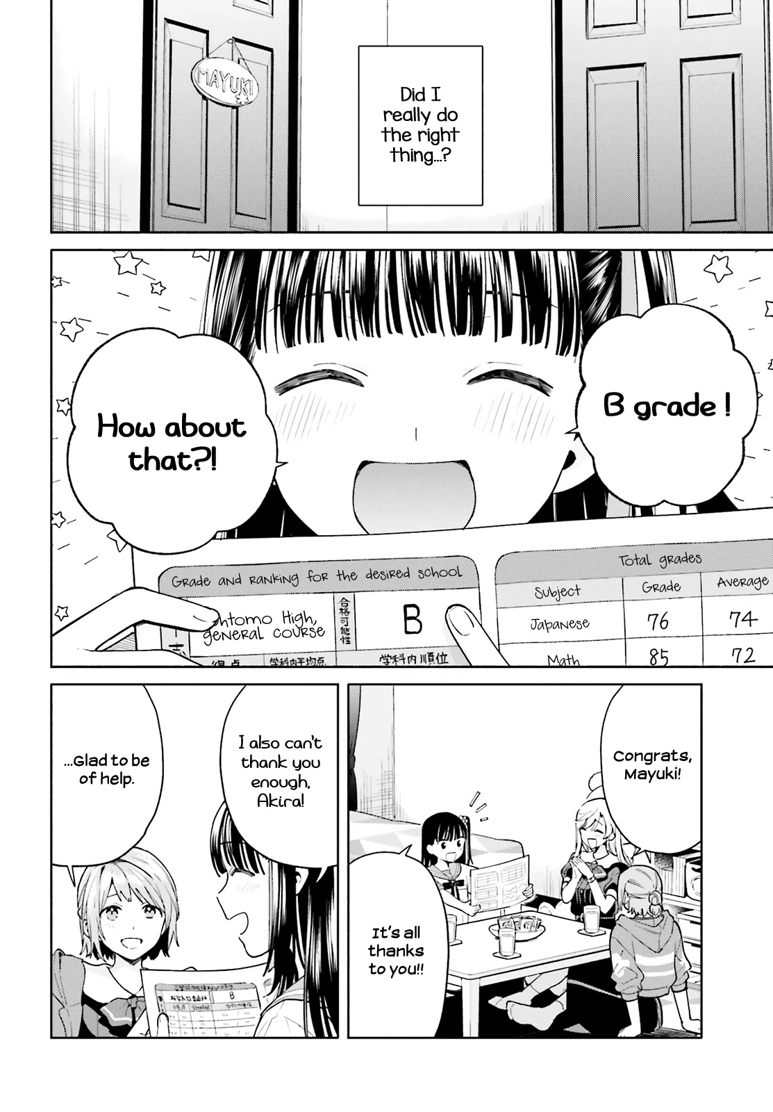 Goukaku no Tame no! Yasashii Sankaku Kankei Nyuumon Chapter 9 page 4 - Chapter 9: Even if It's Only a Bud
