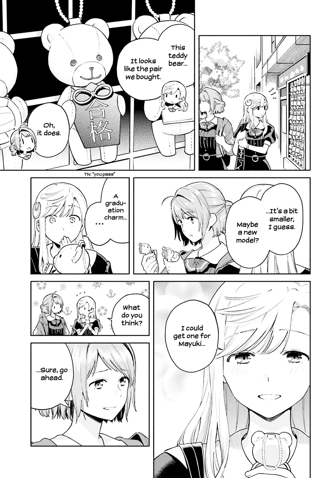 Goukaku no Tame no! Yasashii Sankaku Kankei Nyuumon Chapter 9 page 9 - Chapter 9: Even if It's Only a Bud