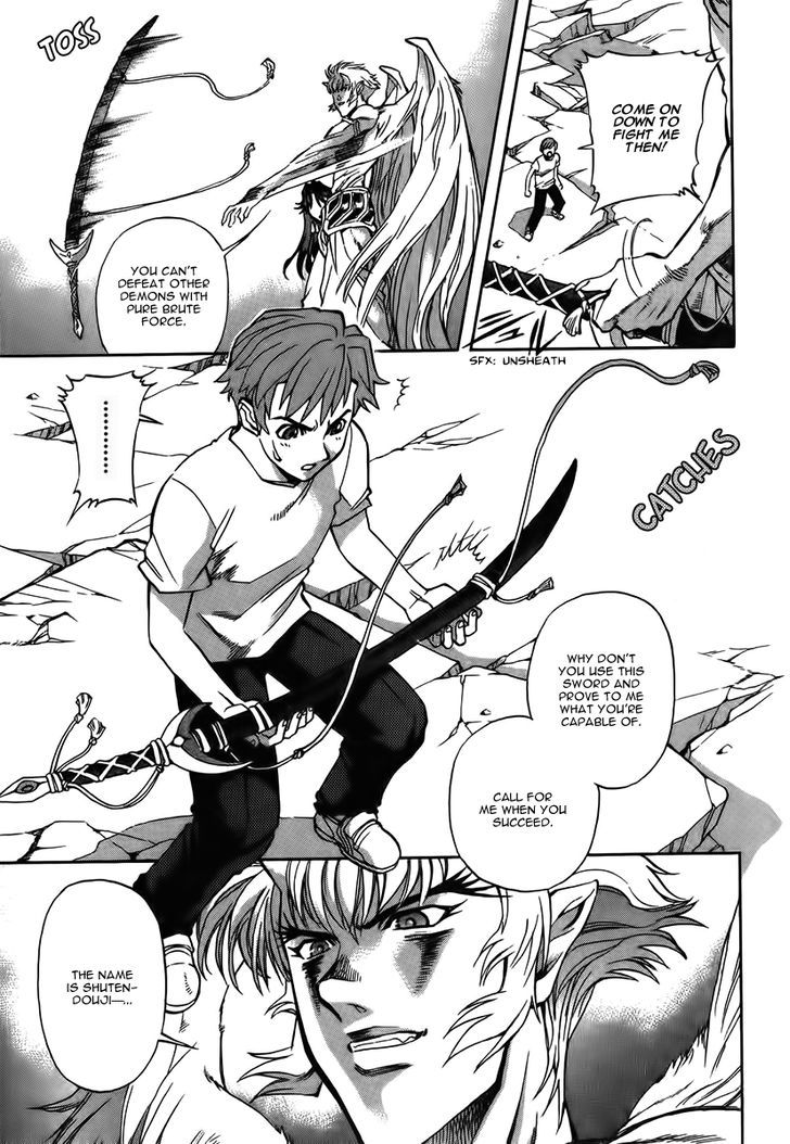 Goumaden Shutendoji Chapter 12 page 28 - Chapter 12 : The Precious Sword From The Sky