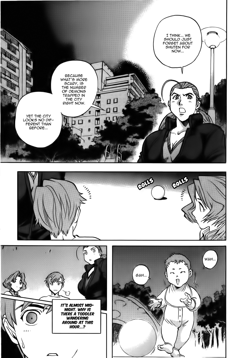 Goumaden Shutendoji Chapter 14.2 page 14 - Chapter 14 v2 : The Messenger from Hell
