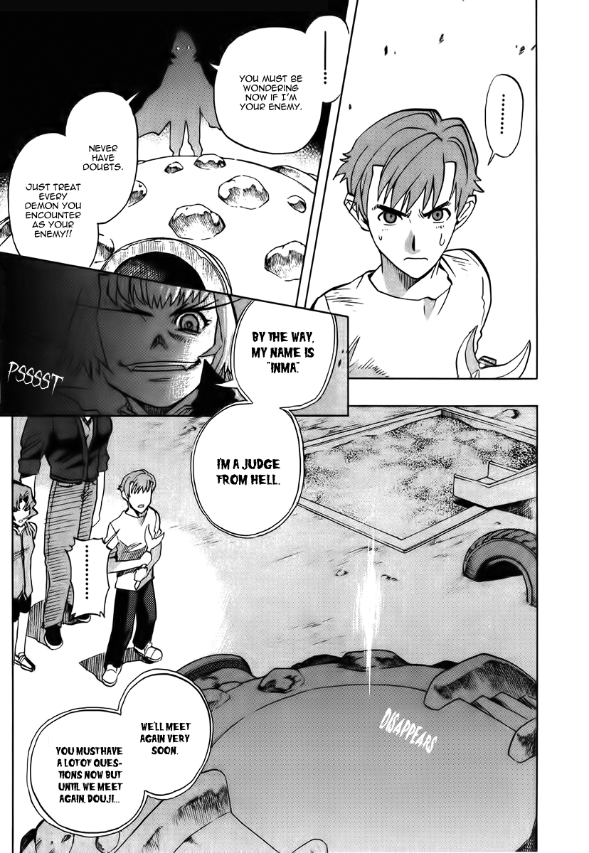 Goumaden Shutendoji Chapter 14.2 page 22 - Chapter 14 v2 : The Messenger from Hell