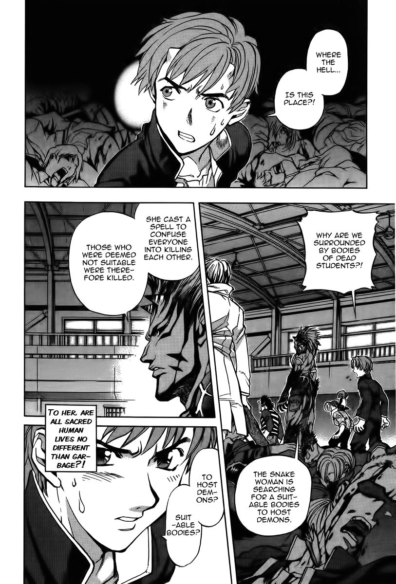 Goumaden Shutendoji Chapter 7.2 page 10 - Chapter 7 v2 : The School Hell