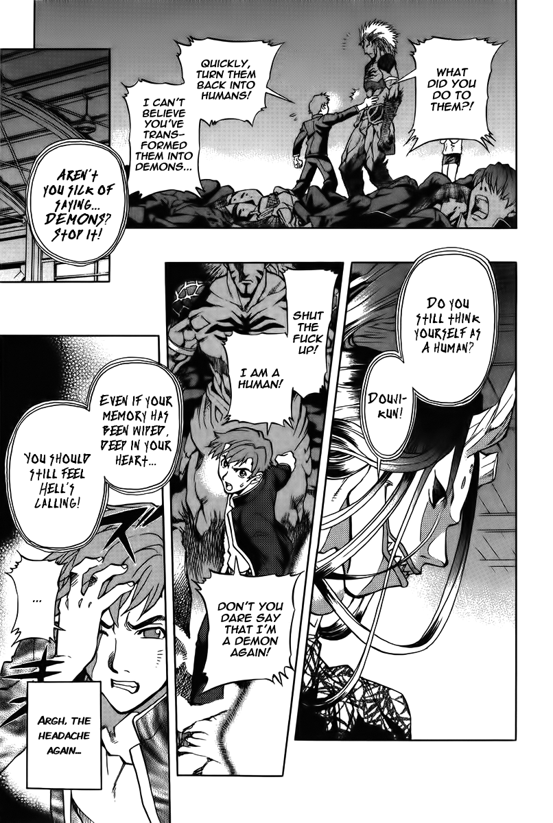 Goumaden Shutendoji Chapter 7.2 page 28 - Chapter 7 v2 : The School Hell