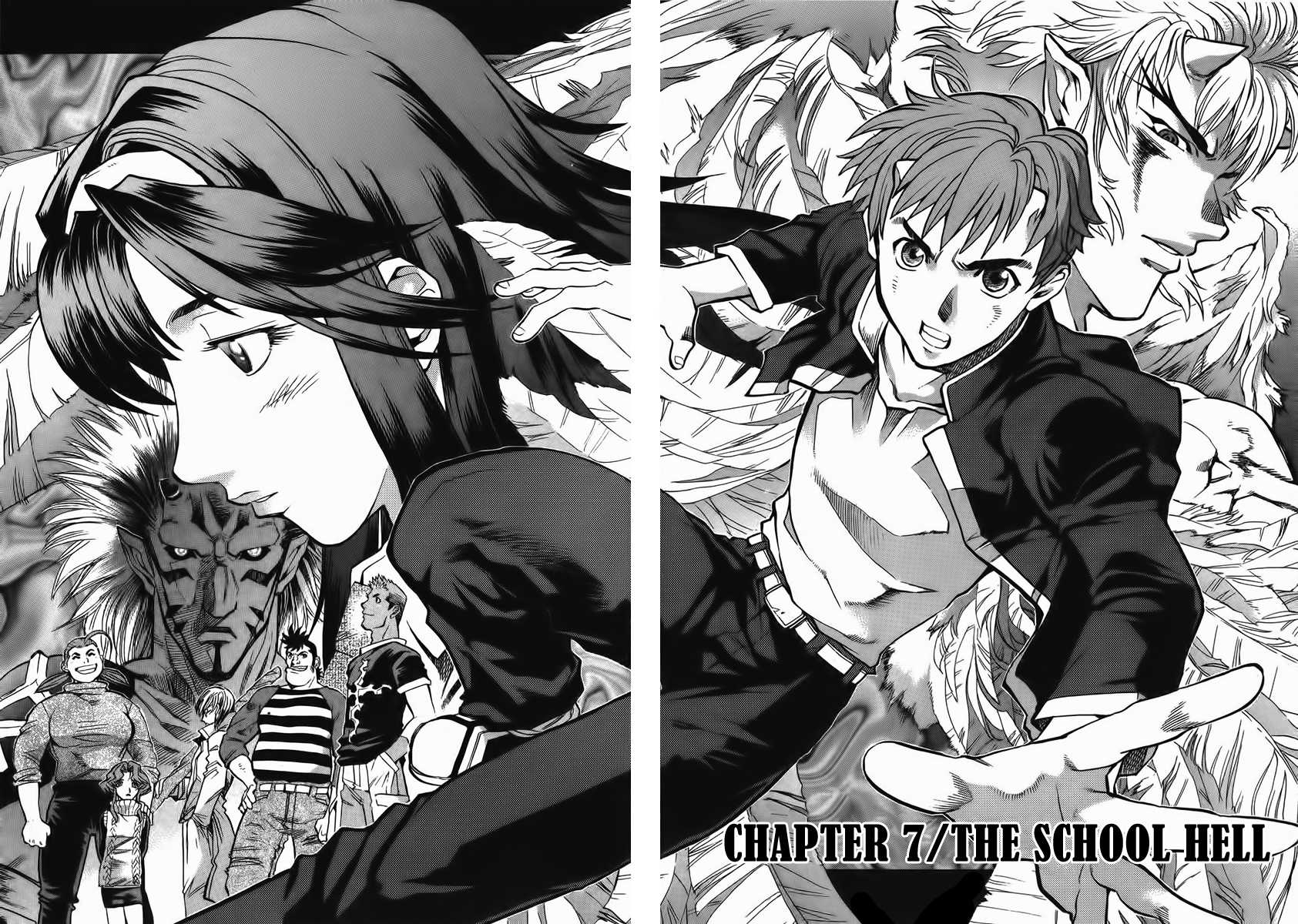 Goumaden Shutendoji Chapter 7.2 page 9 - Chapter 7 v2 : The School Hell