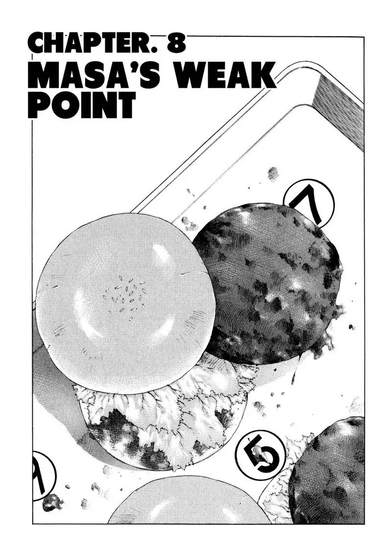 Gourmet Glutton Chapter 13.8 page 1 - Vol.13 #8 Masa's Weak Point
