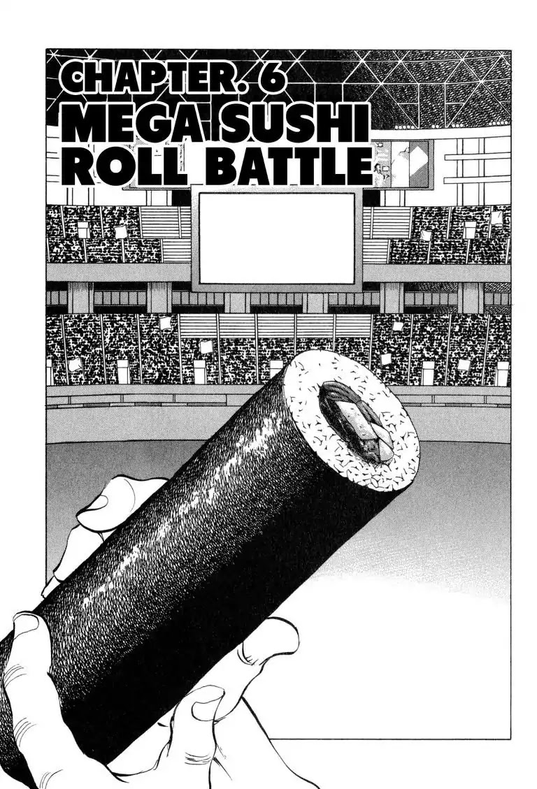 Gourmet Glutton Chapter 15.6 page 1 - Vol.15 #6 Mega Sushi Roll Battle
