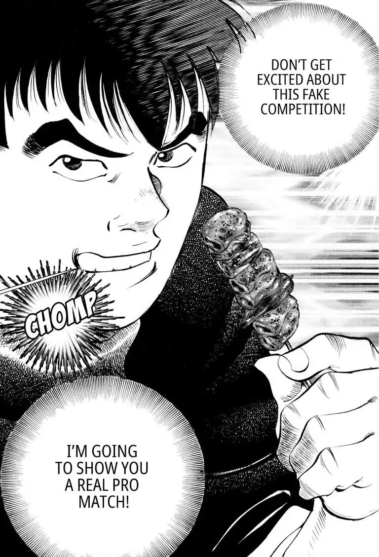 Gourmet Glutton Chapter 17.8 page 22 - Vol.17 #8 First Round