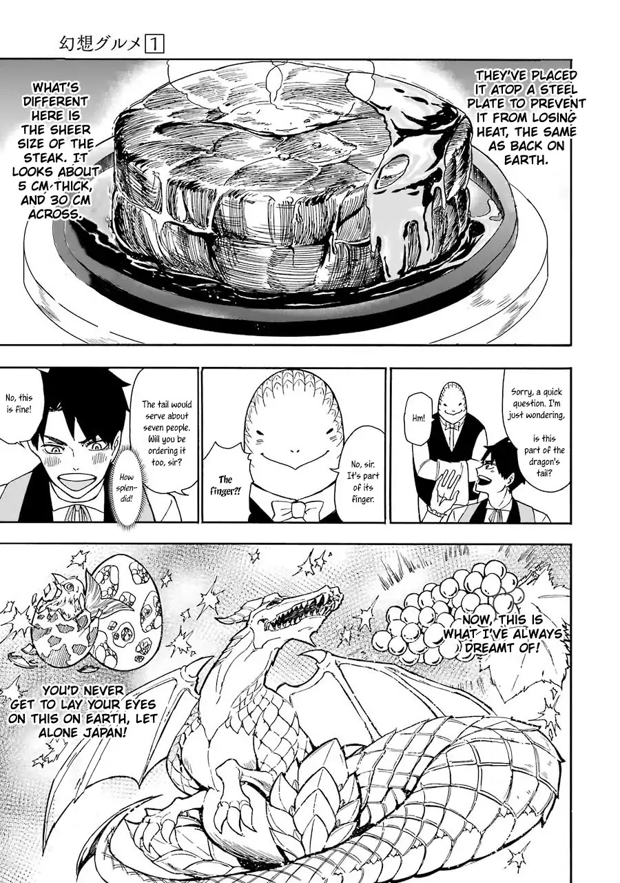 Gourmet In Different World. Chapter 1 page 19 - Chapter 1: Dragon Steak