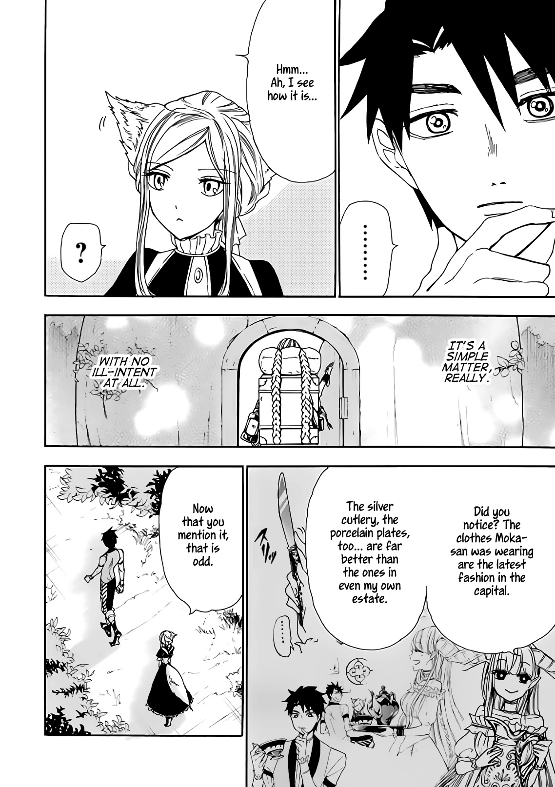 Gourmet In Different World. Chapter 14 page 28 - Chapter 14: The Unfaltering Woods