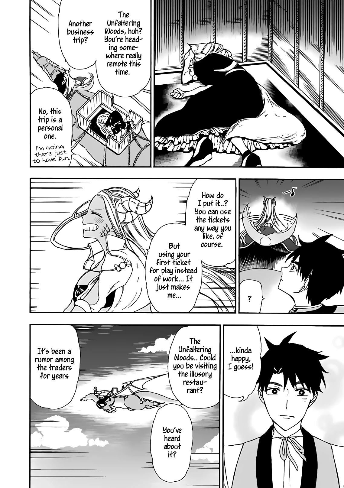Gourmet In Different World. Chapter 14 page 6 - Chapter 14: The Unfaltering Woods