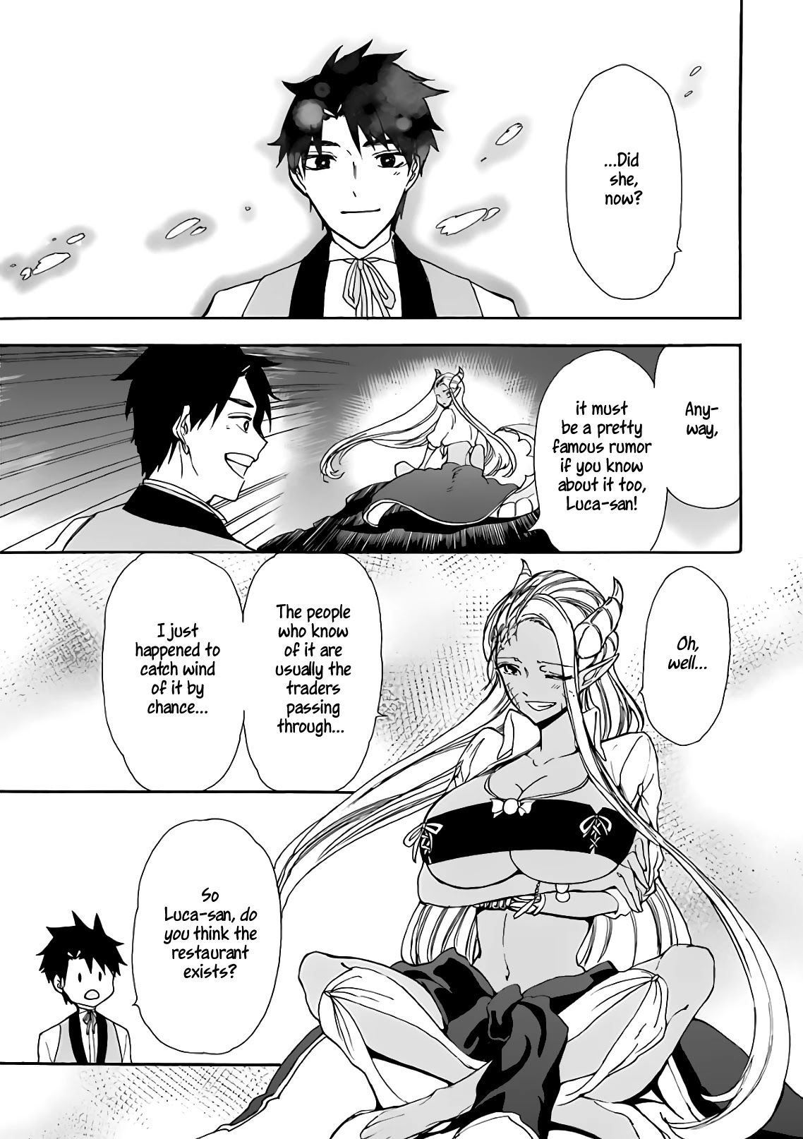 Gourmet In Different World. Chapter 14 page 9 - Chapter 14: The Unfaltering Woods