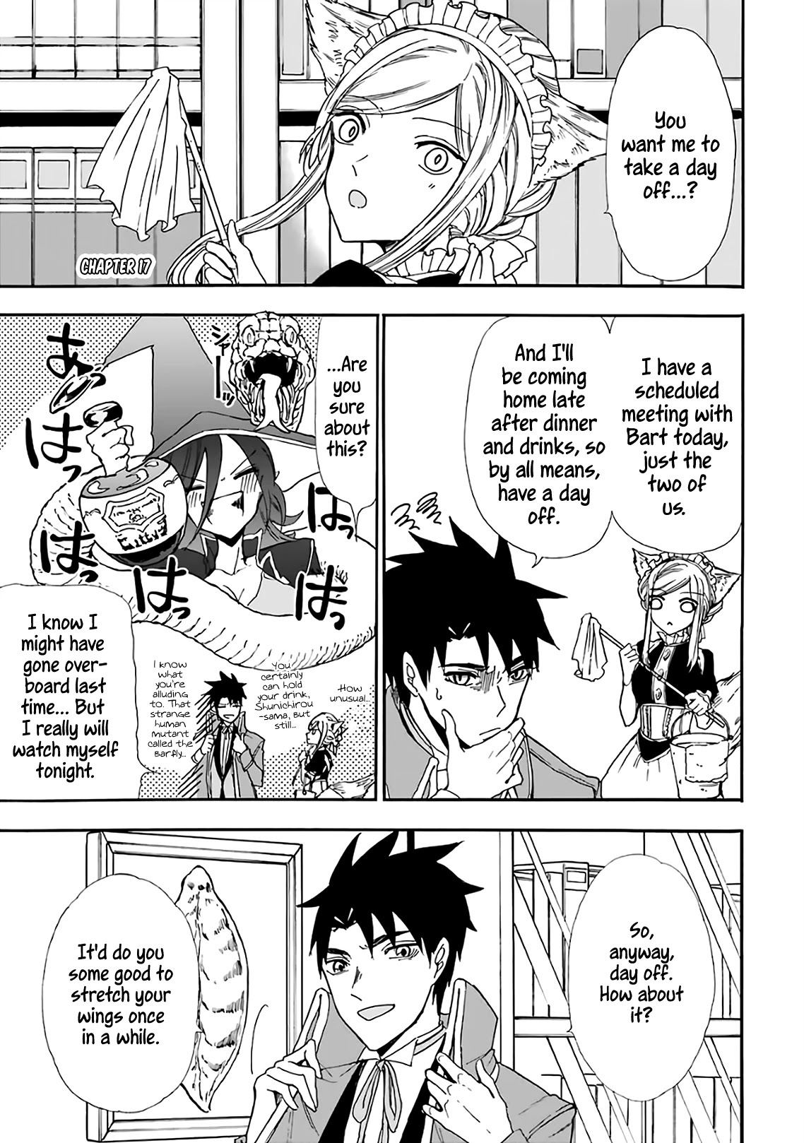 Gourmet In Different World. Chapter 17 page 2 - Chapter 17: Black Supreme Lizard Fried Rice
