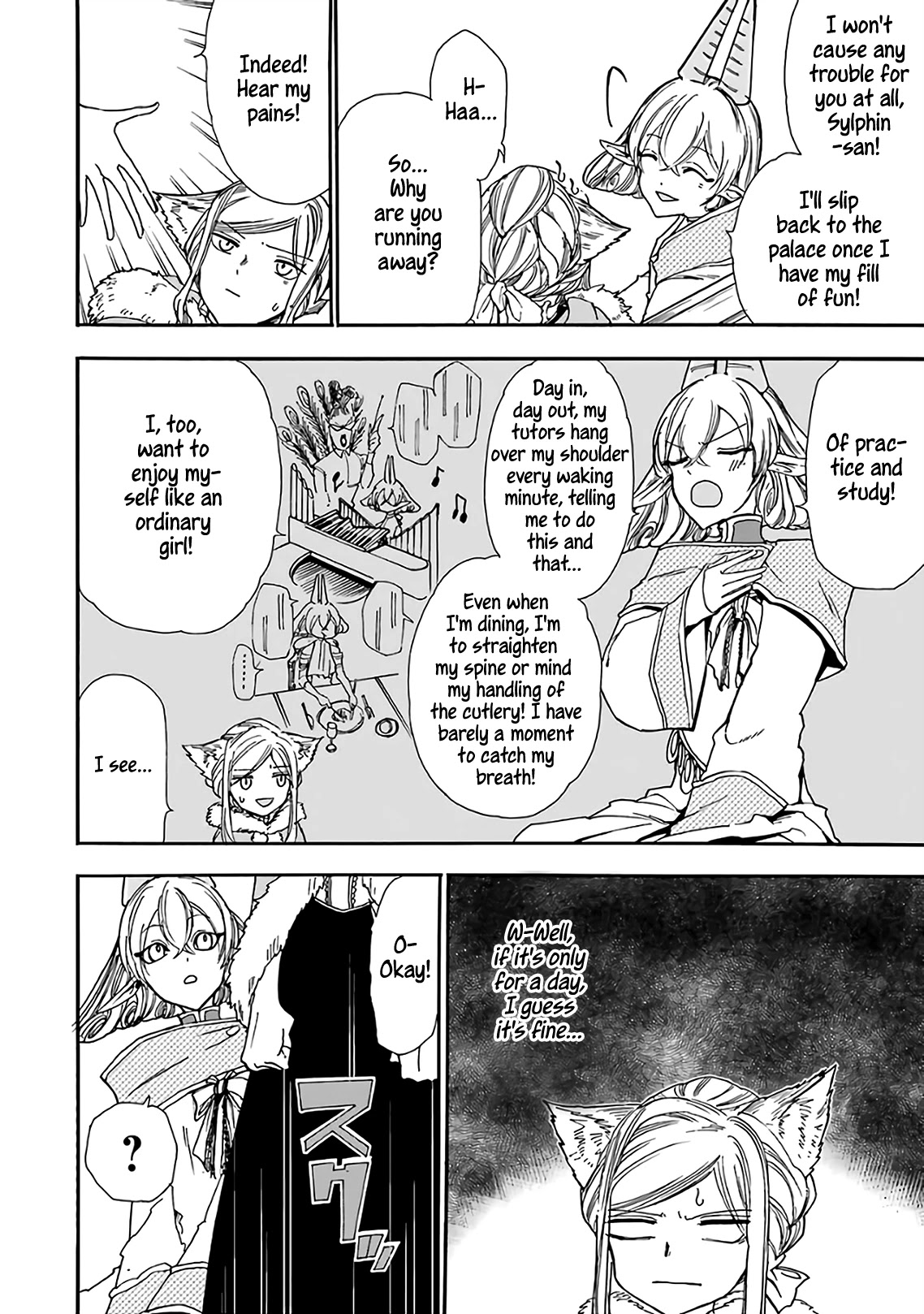 Gourmet In Different World. Chapter 17 page 9 - Chapter 17: Black Supreme Lizard Fried Rice