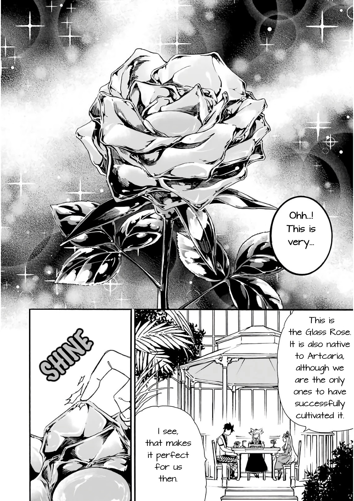 Gourmet In Different World. Chapter 21 page 22 - Chapter 21: Glass Rose