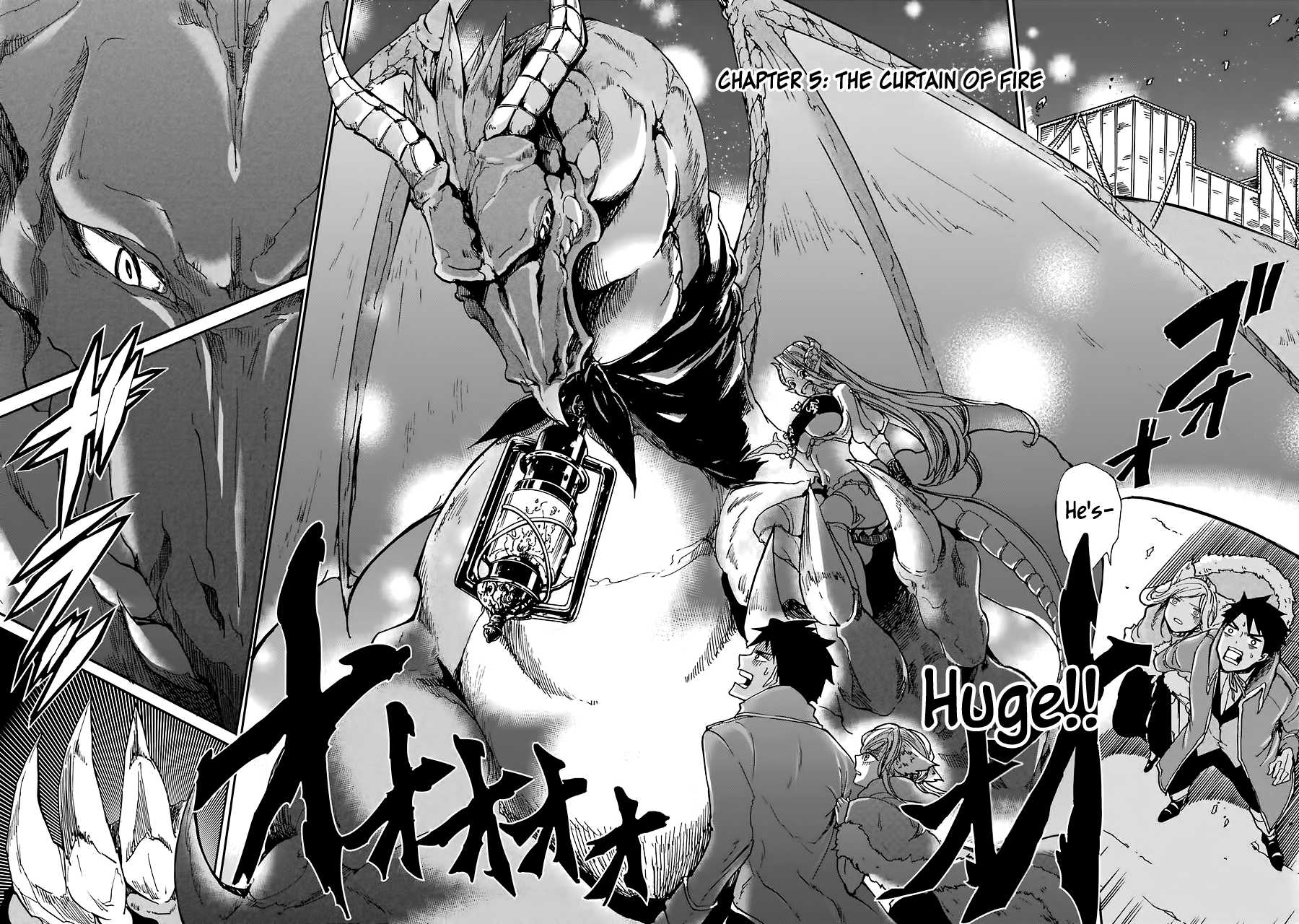 Gourmet In Different World. Chapter 5 page 5 - Chapter 5: The Curtain of Fire