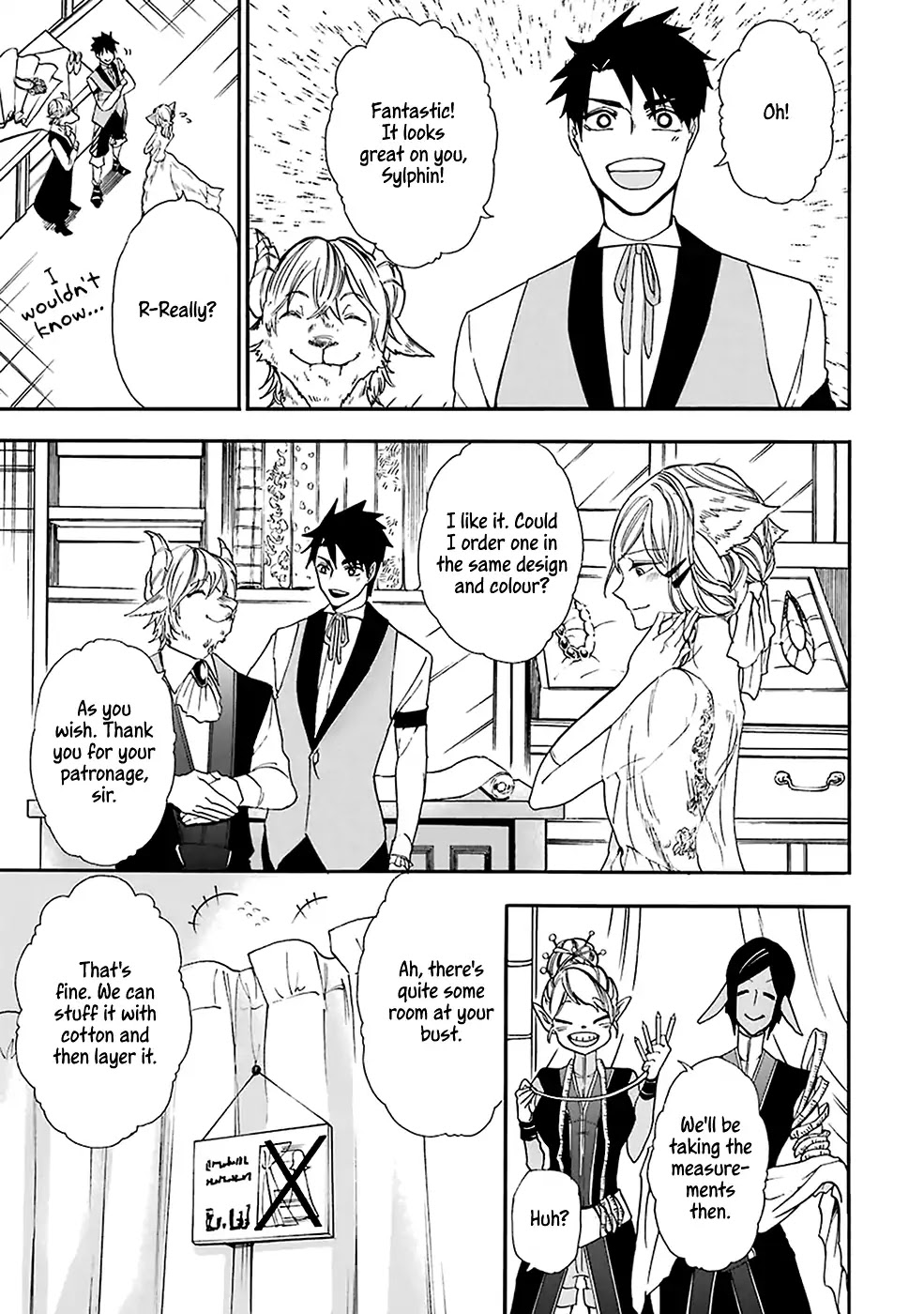Gourmet In Different World. Chapter 8 page 18 - Chapter 8: Sylphin and the Dresses