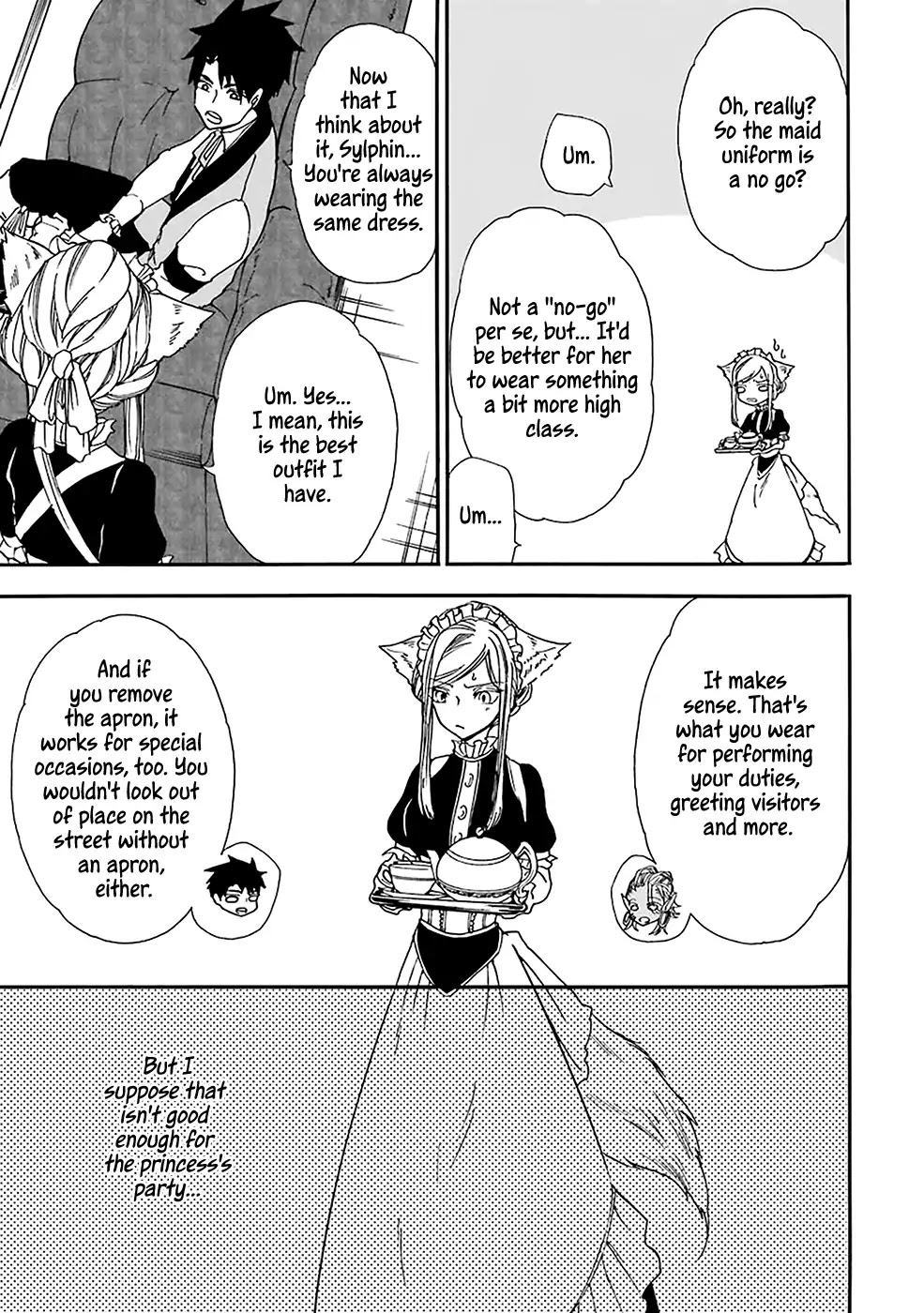 Gourmet In Different World. Chapter 8 page 6 - Chapter 8: Sylphin and the Dresses