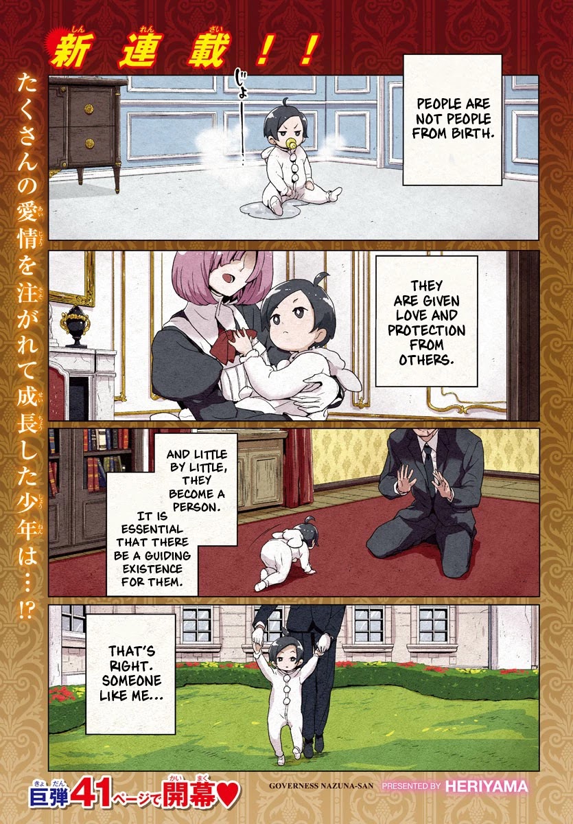 Governess Nazuna-san Chapter 1 page 1 - Chapter 1: Nazuna Arrives