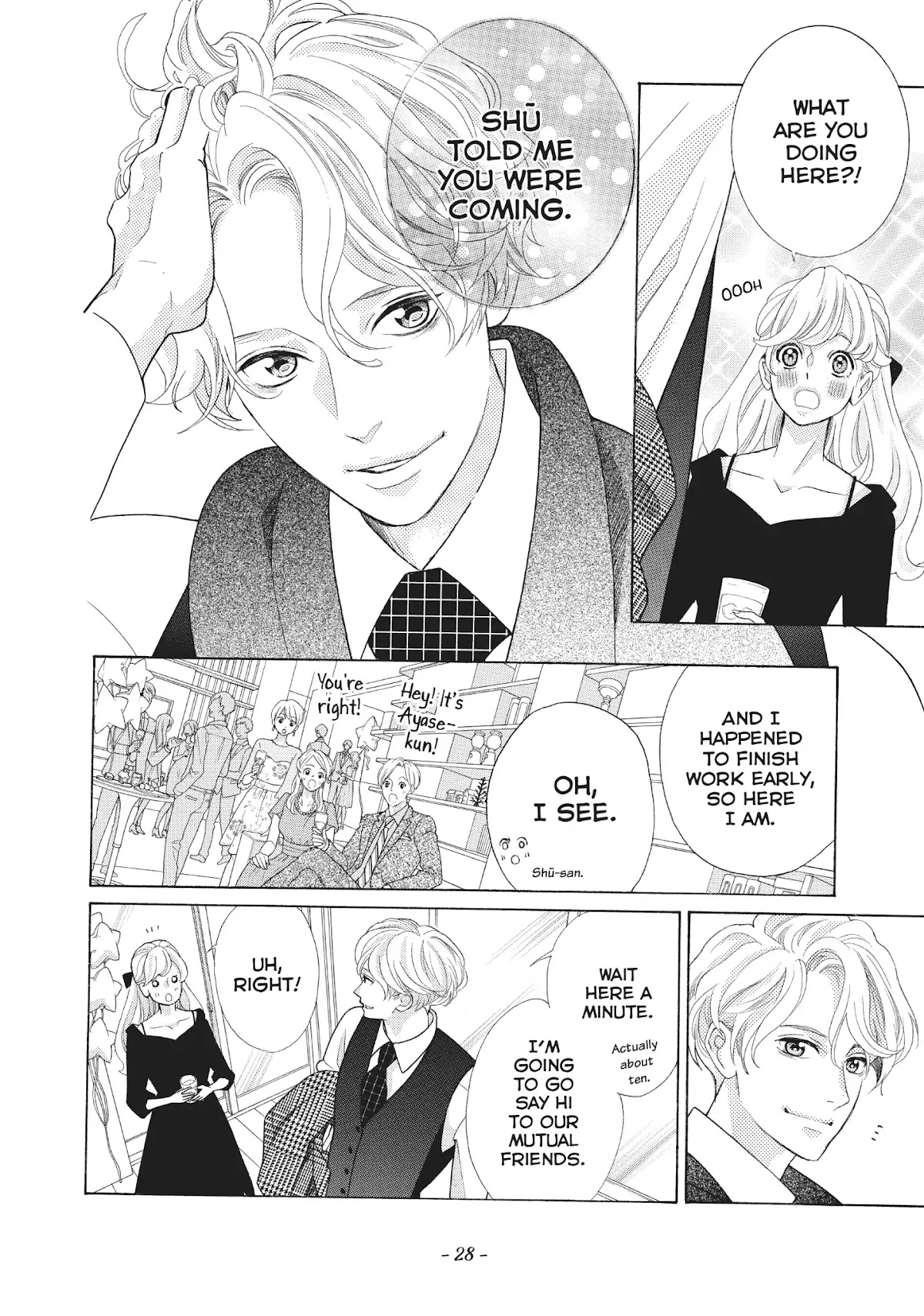 Gozen 0-ji, Kiss Shi ni Kite yo Chapter 27 page 28 - Chapter 27: Vol.8 STORY. 27: Oh, You Noticed