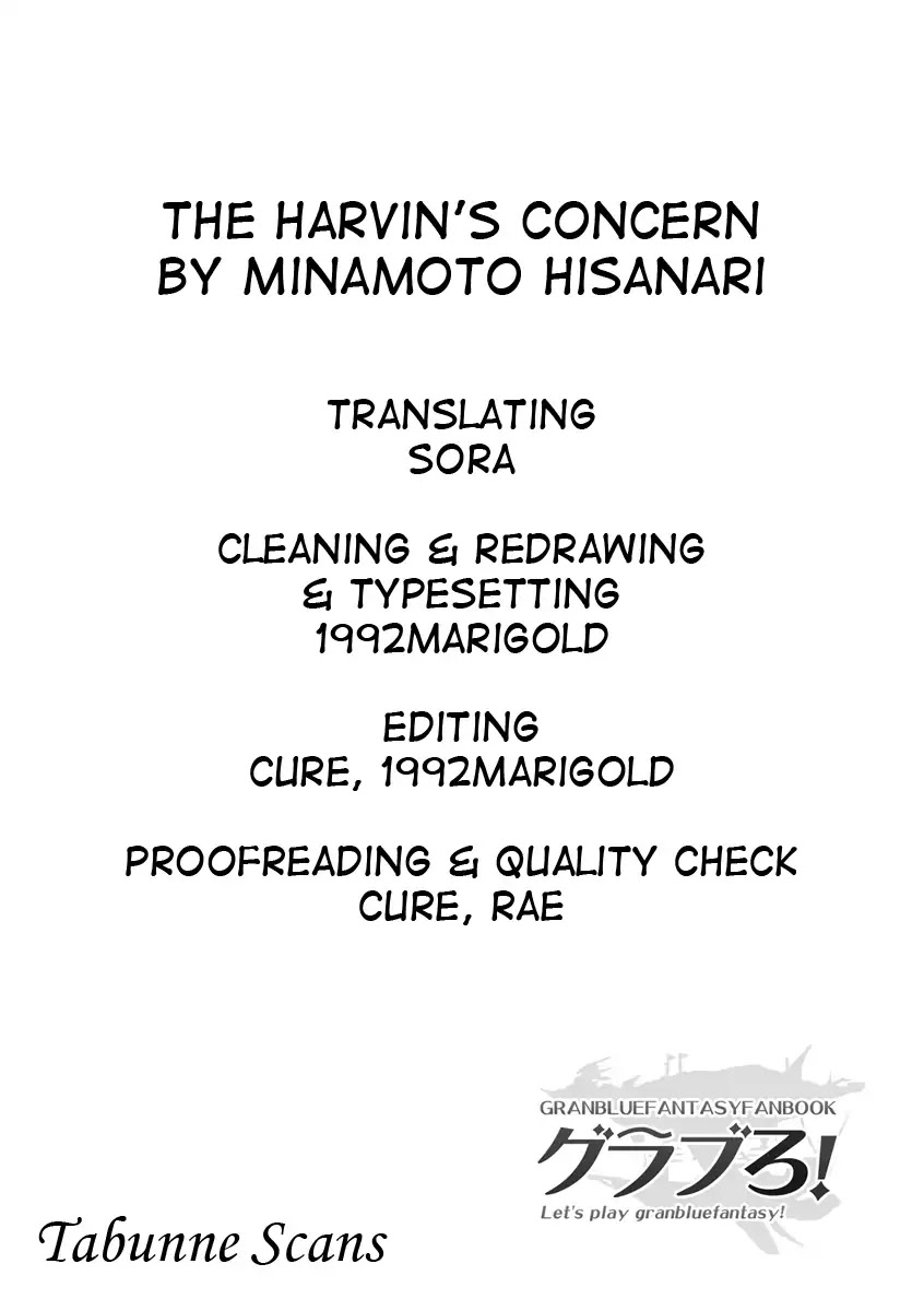 GraBuro! – Let’s Play Granblue- Fantasy! (Anthology) Chapter 0 page 11 - The Harvin’s Concern - by Minamoto Hisanari