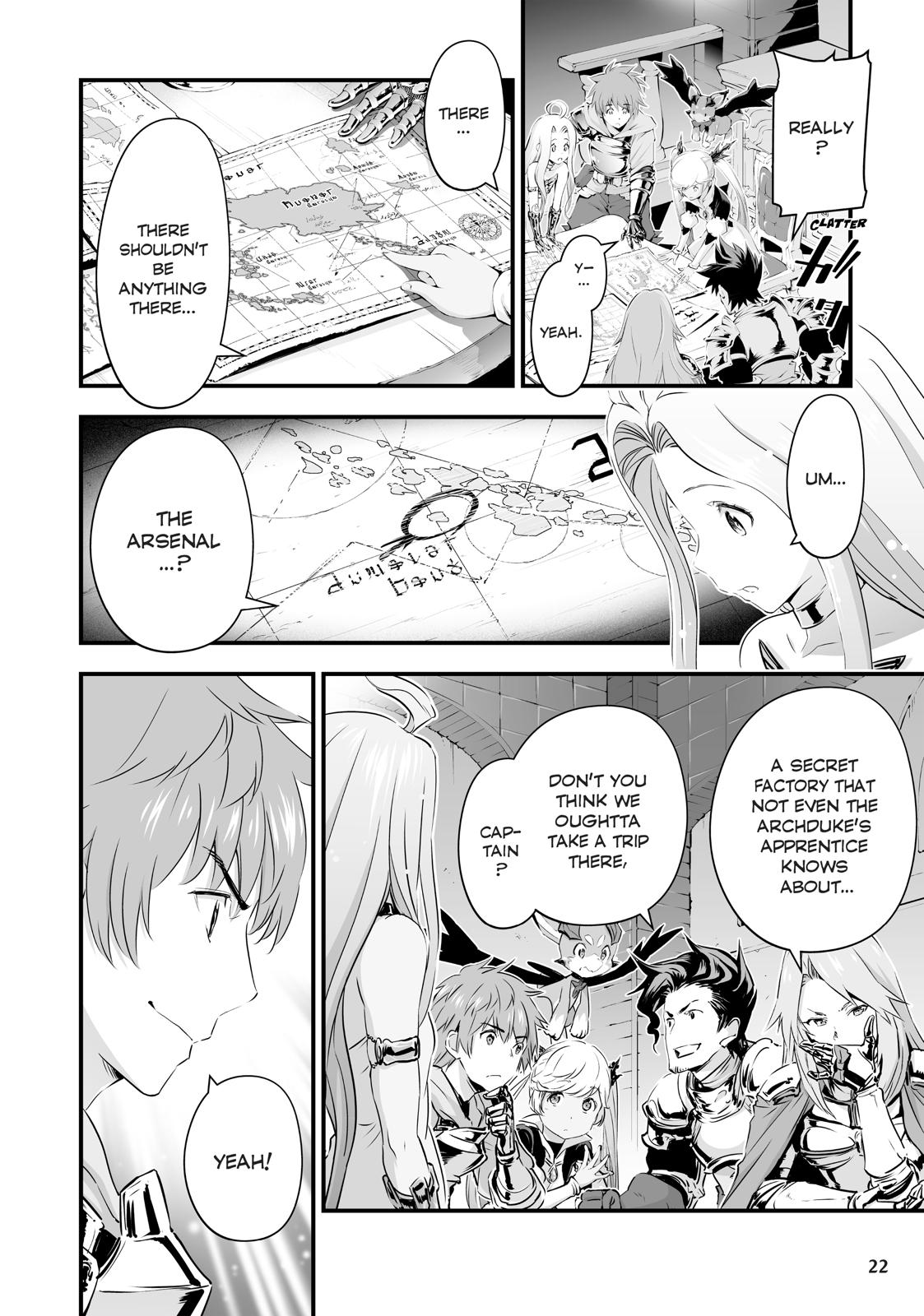Granblue Fantasy Chapter 16 page 22 - Chapter 16