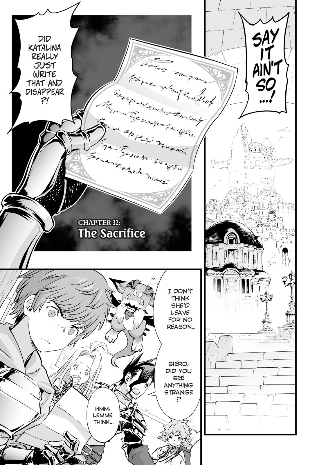 Granblue Fantasy Chapter 32 page 1 - Chapter 32