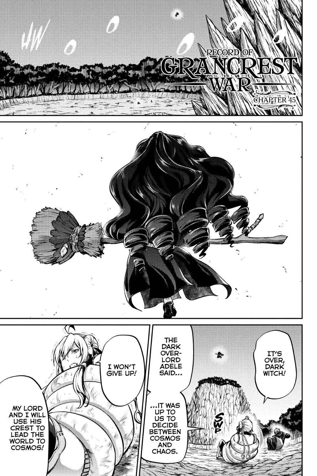 Grancrest Senki Chapter 45 page 1 - Chapter 45