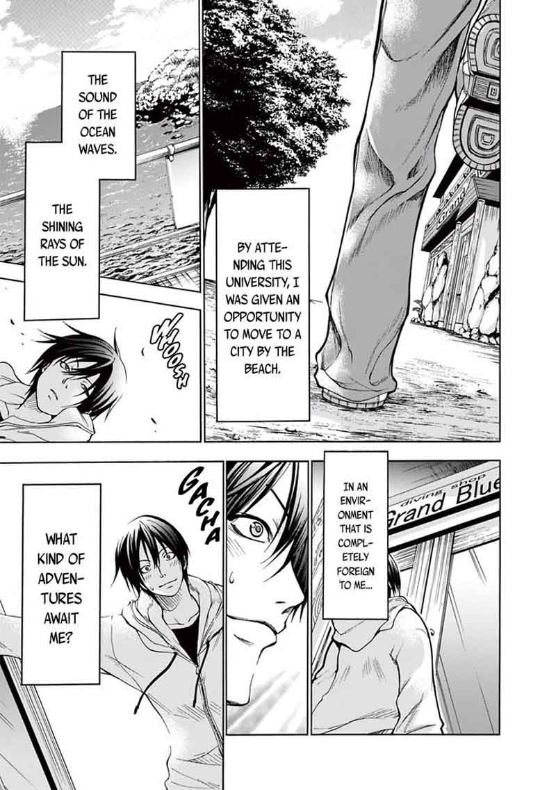Grand Blue Chapter 1 page 10 - Chapter 1: Deep Blue
