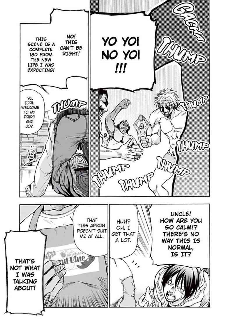 Grand Blue Chapter 1 page 13 - Chapter 1: Deep Blue