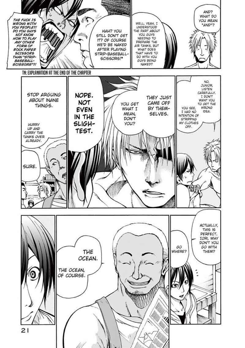 Grand Blue Chapter 1 page 19 - Chapter 1: Deep Blue