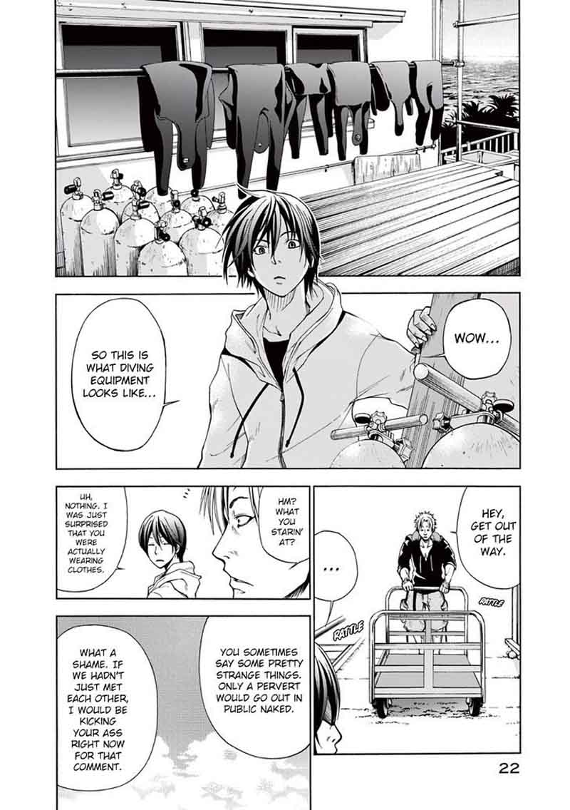 Grand Blue Chapter 1 page 20 - Chapter 1: Deep Blue