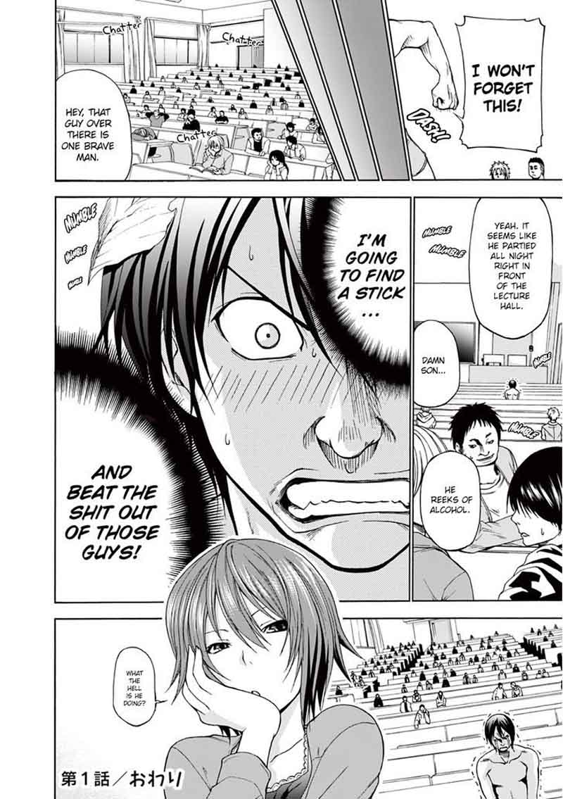 Grand Blue Chapter 1 page 48 - Chapter 1: Deep Blue