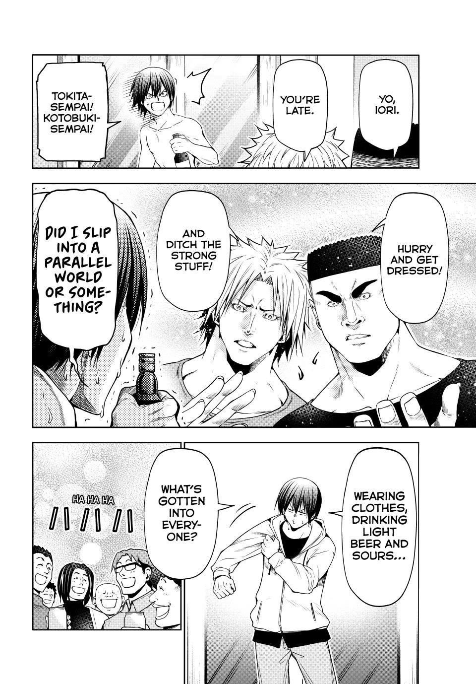Grand Blue Chapter 100 page 12 - Chapter 100: Anniversary!