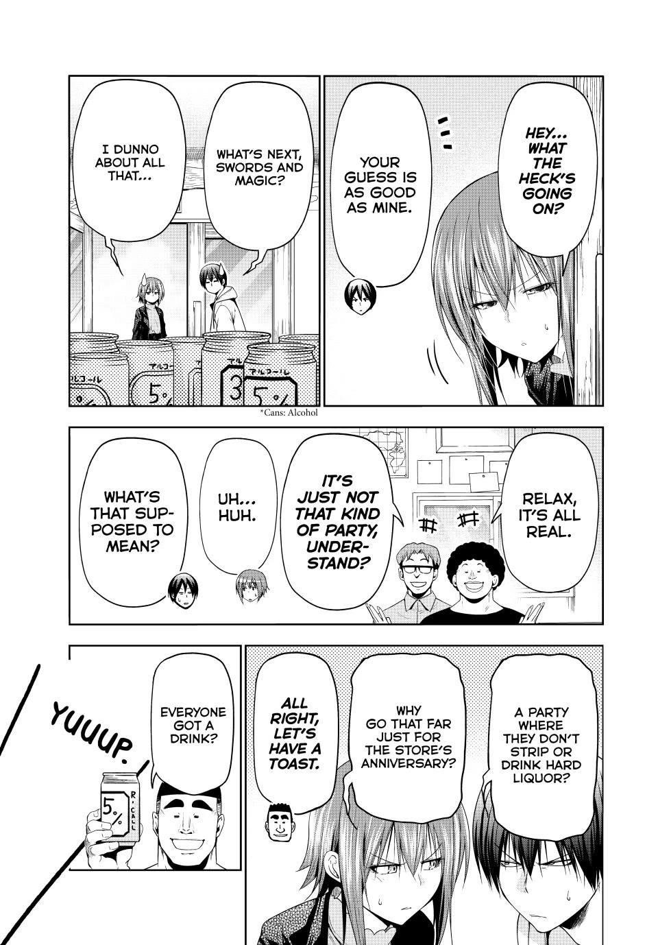 Grand Blue Chapter 100 page 13 - Chapter 100: Anniversary!