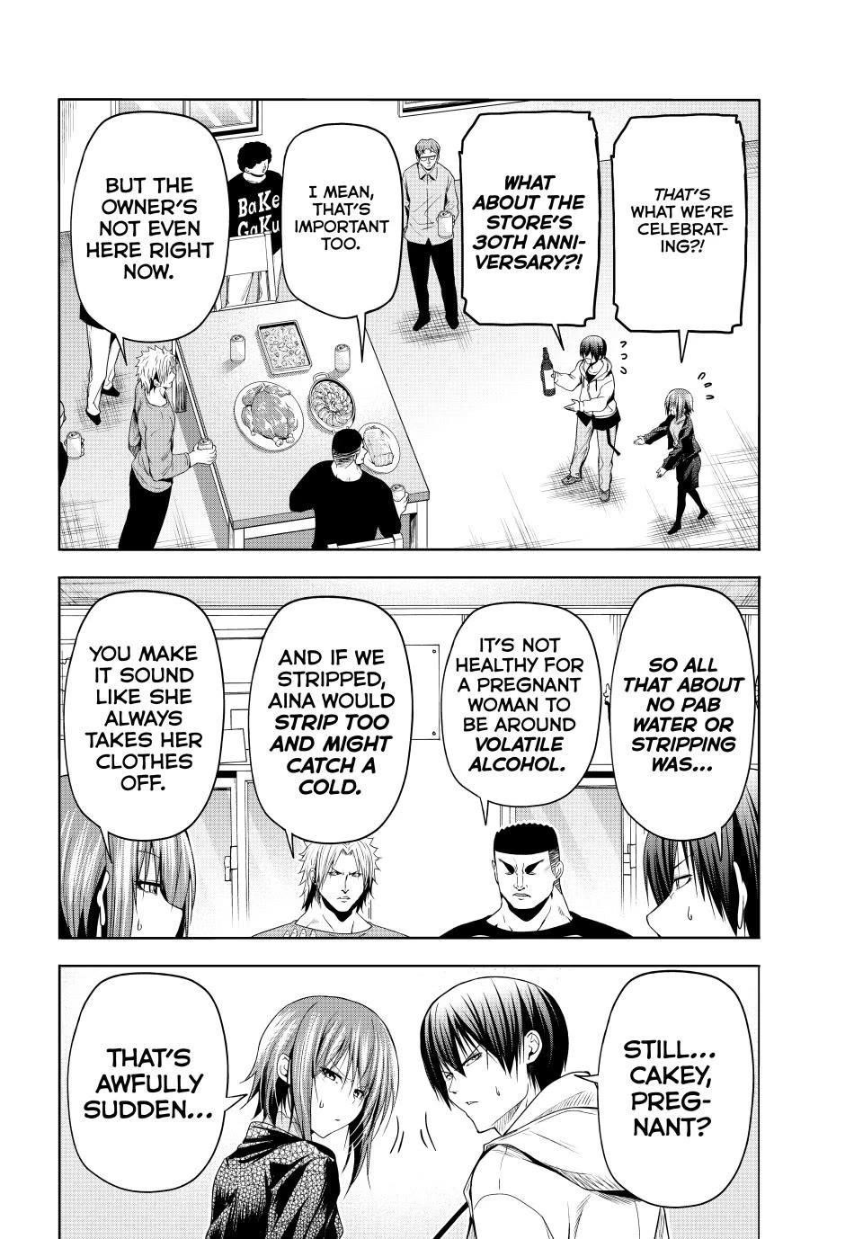 Grand Blue Chapter 100 page 16 - Chapter 100: Anniversary!