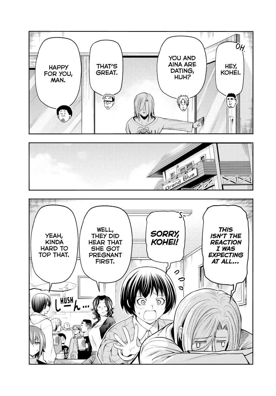 Grand Blue Chapter 100 page 35 - Chapter 100: Anniversary!