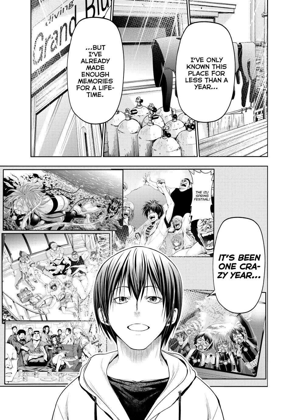 Grand Blue Chapter 100 page 6 - Chapter 100: Anniversary!