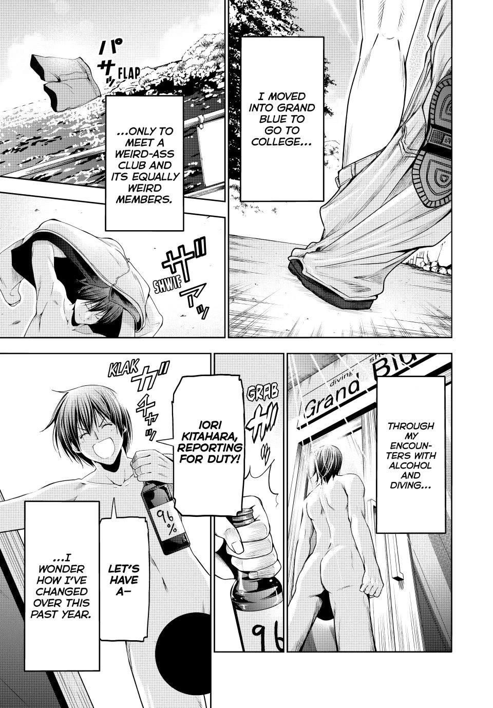 Grand Blue Chapter 100 page 8 - Chapter 100: Anniversary!
