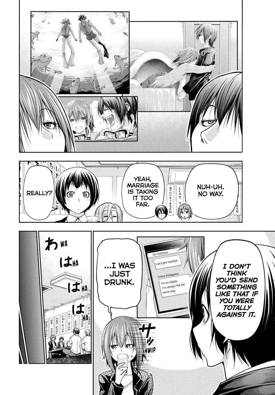Grand Blue Chapter 103 page 34 - Chapter 103: Congratulatory Gift