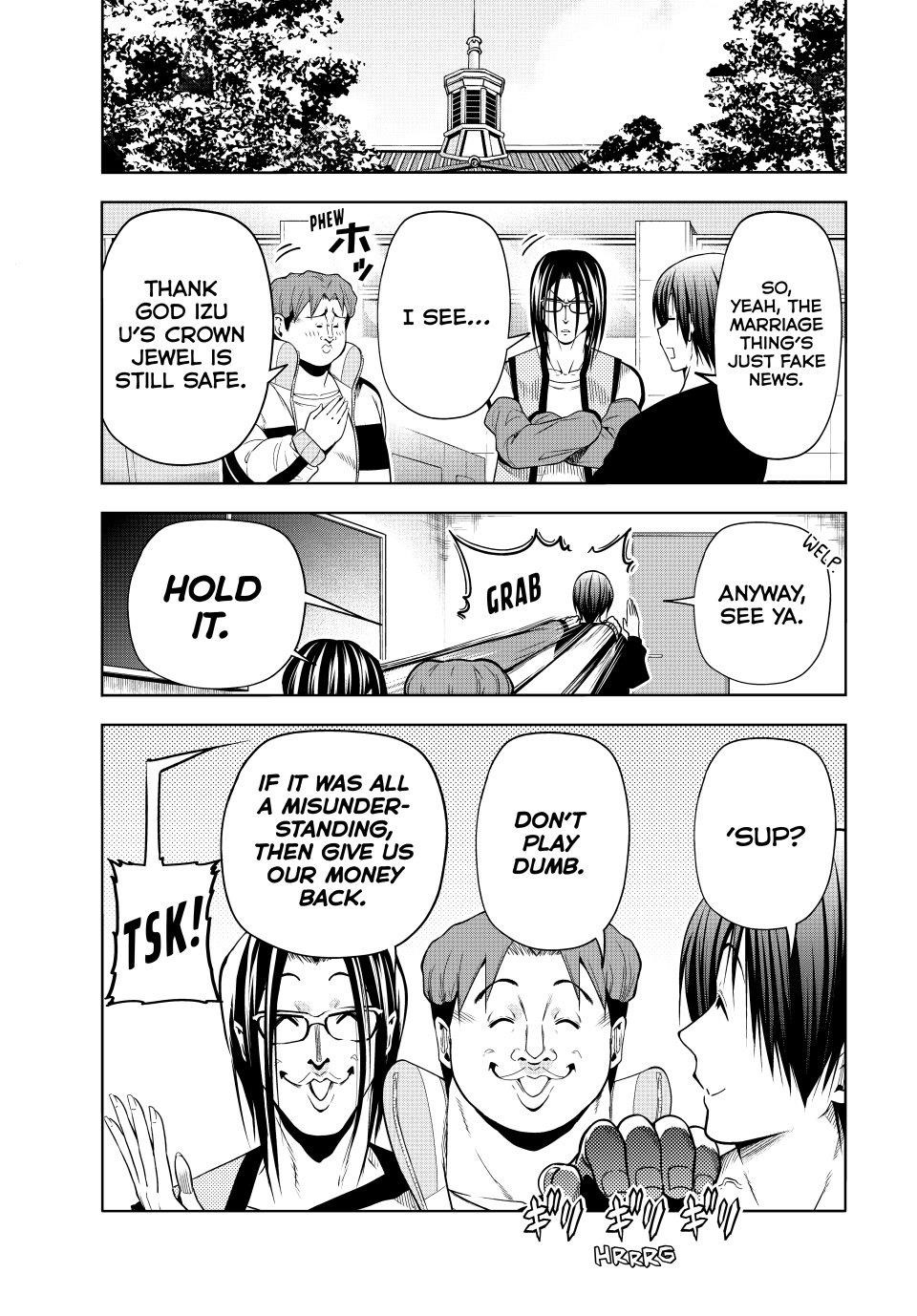 Grand Blue Chapter 103 page 35 - Chapter 103: Congratulatory Gift