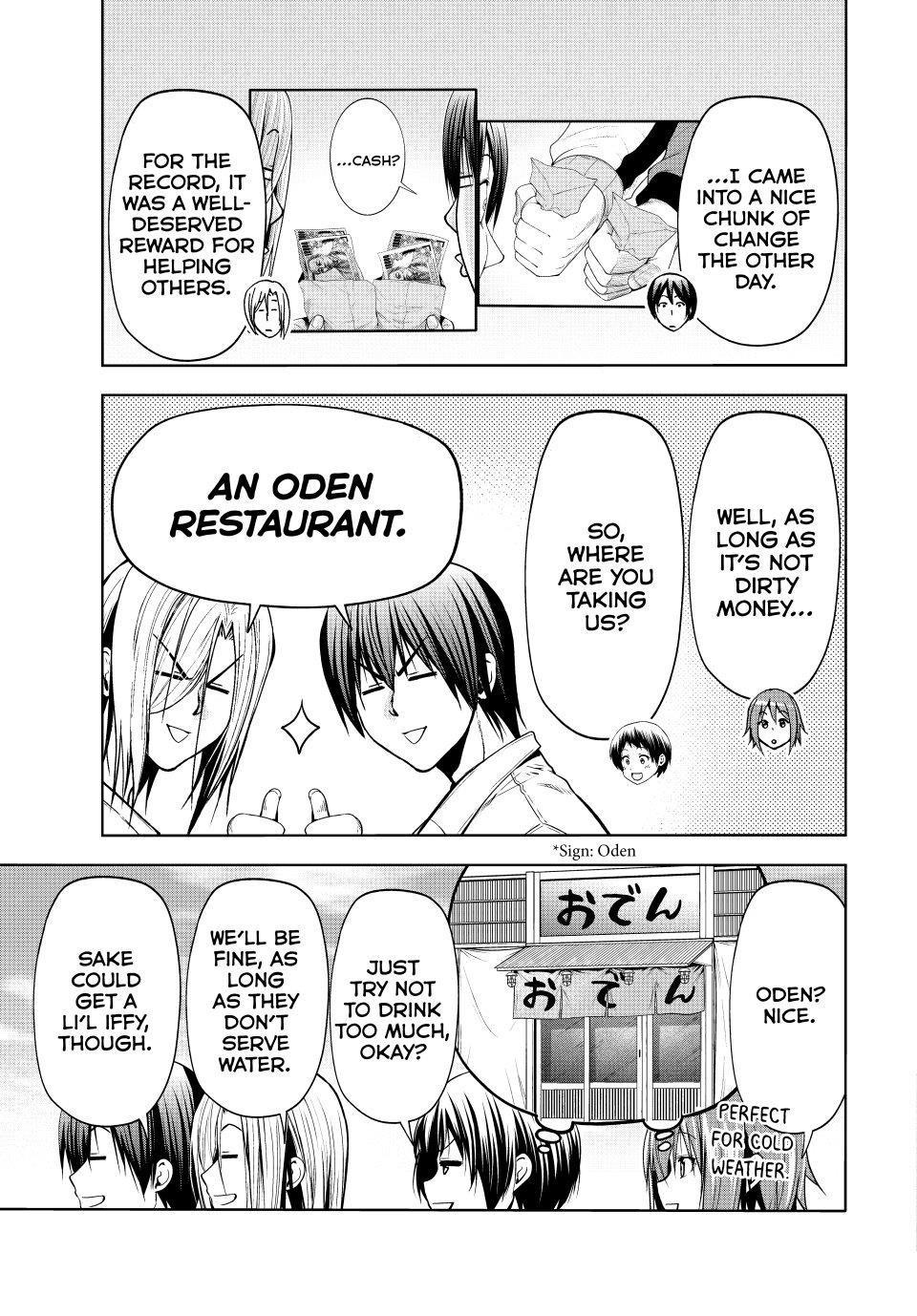 Grand Blue Chapter 103 page 7 - Chapter 103: Congratulatory Gift
