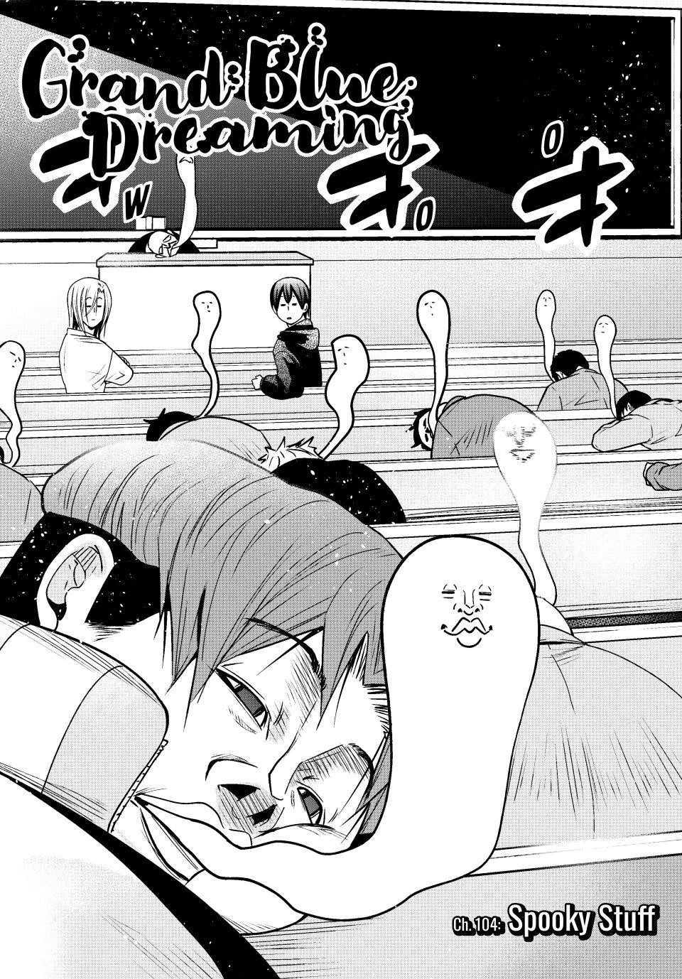 Grand Blue Chapter 104 page 3 - Chapter 104: Spooky Stuff