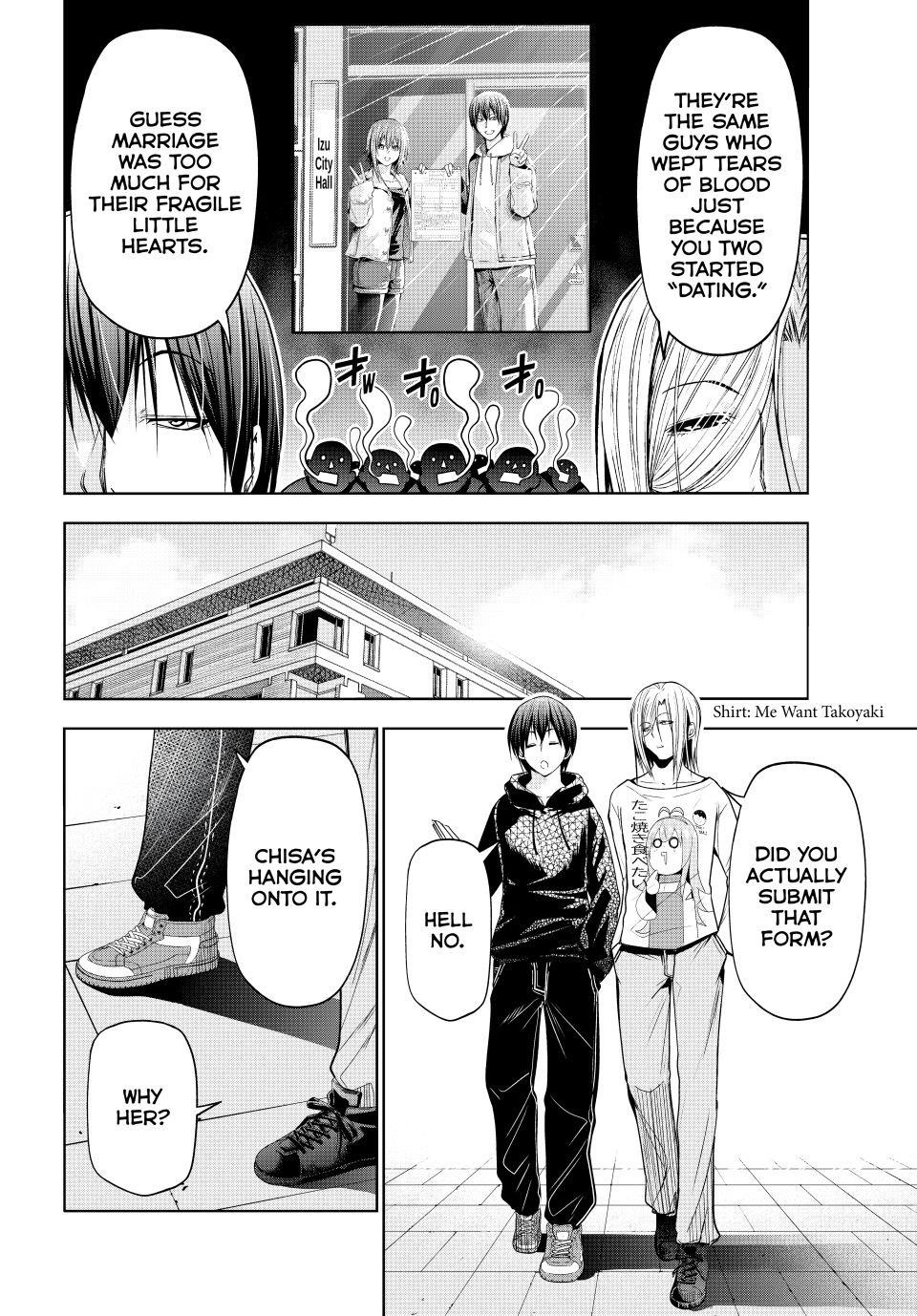 Grand Blue Chapter 104 page 4 - Chapter 104: Spooky Stuff