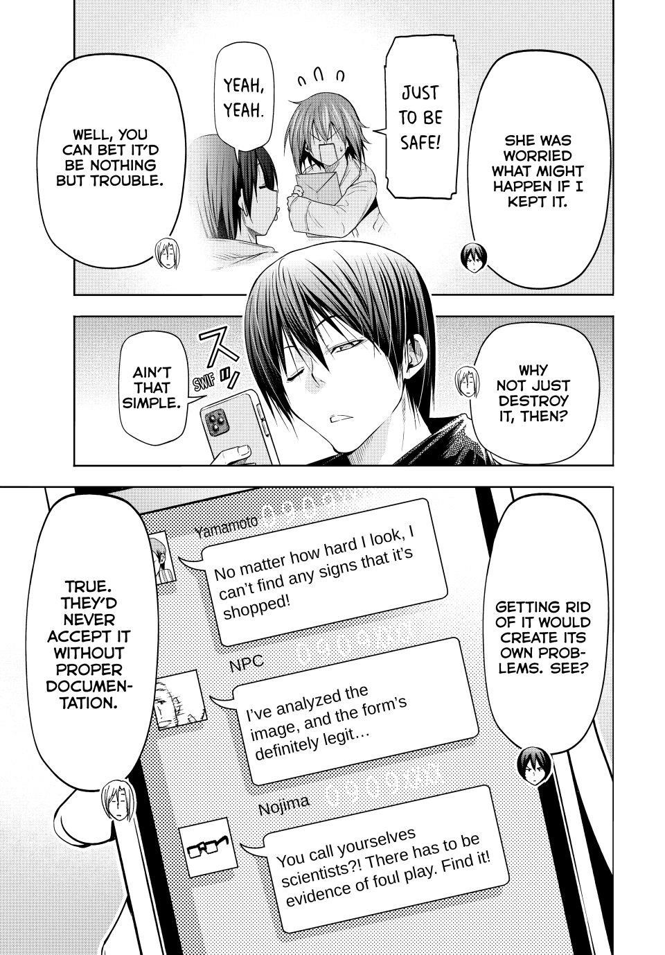 Grand Blue Chapter 104 page 5 - Chapter 104: Spooky Stuff