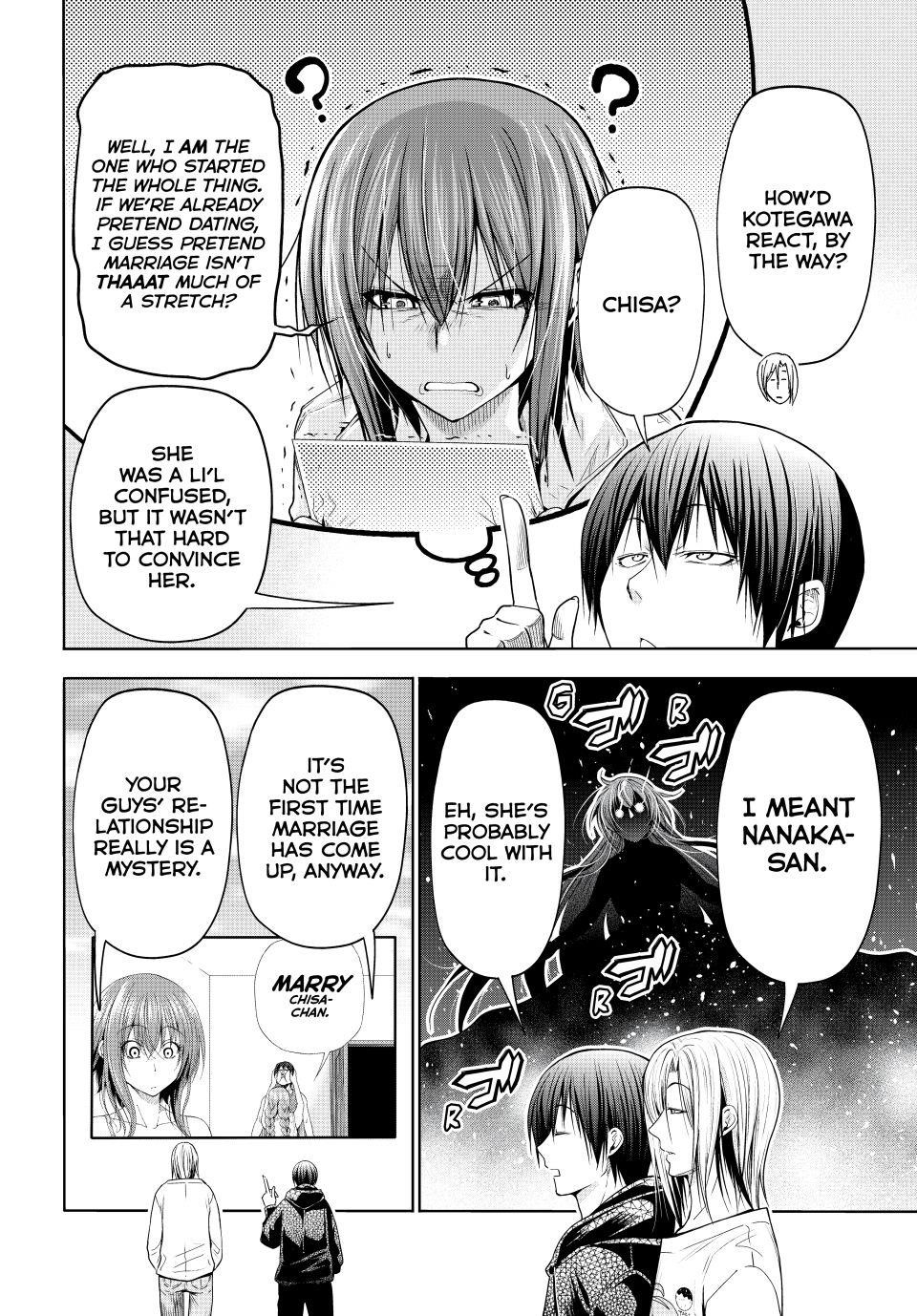 Grand Blue Chapter 104 page 6 - Chapter 104: Spooky Stuff