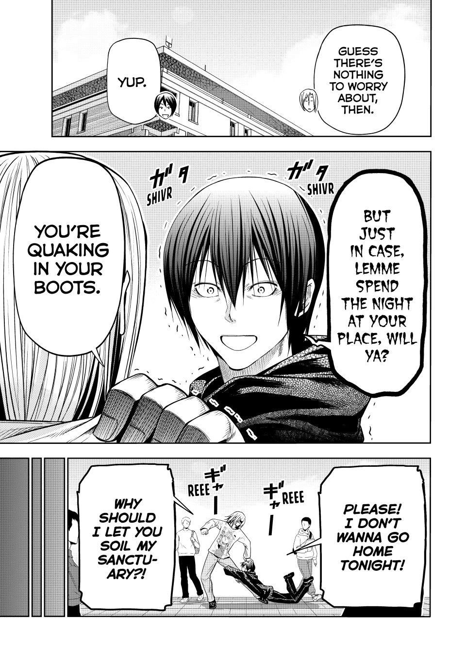 Grand Blue Chapter 104 page 7 - Chapter 104: Spooky Stuff