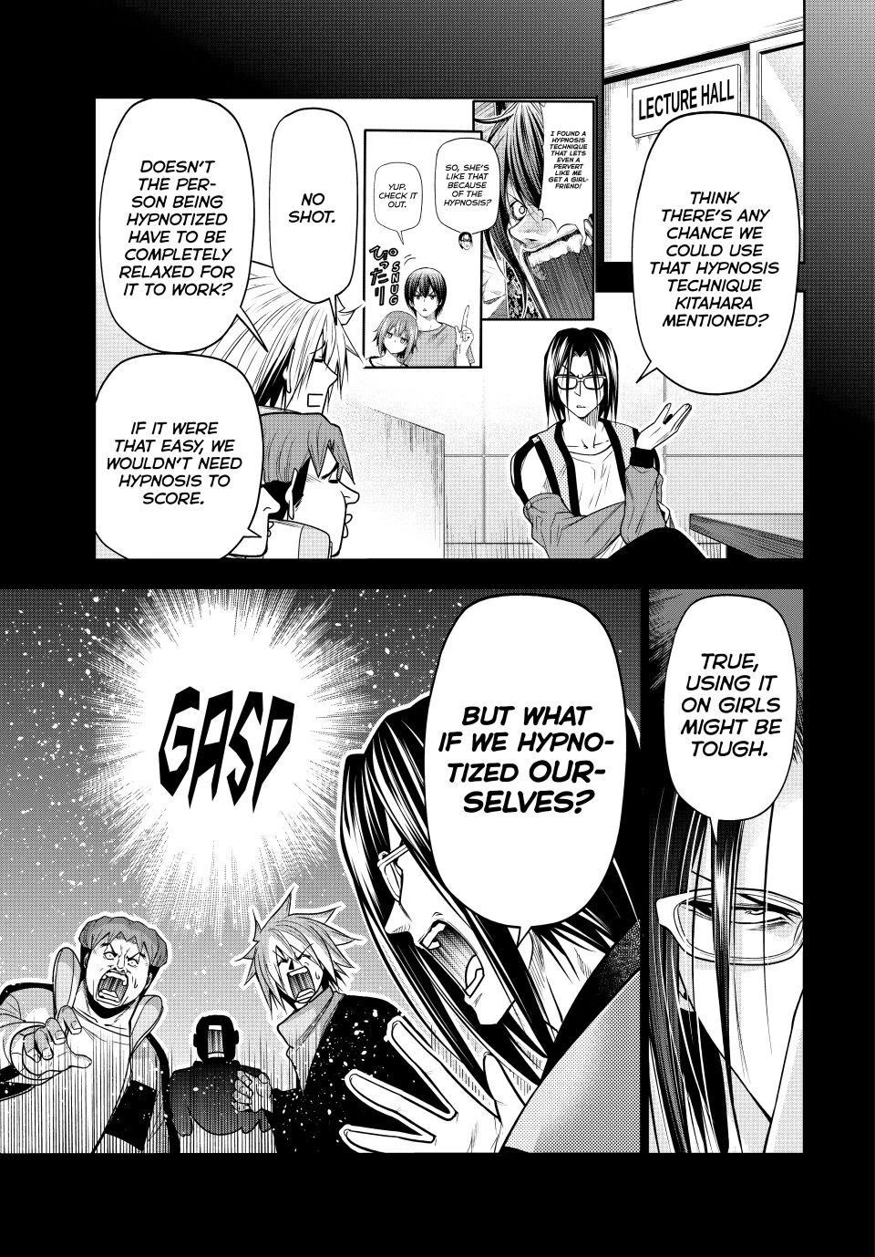 Grand Blue Chapter 107.5 page 3 - Chapter 107.5: Extra: Serious Hypnosis